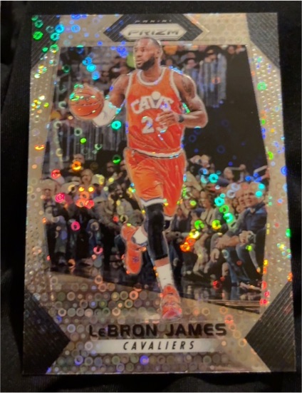 2017-18 Panini Prizm #191 LeBron James — front