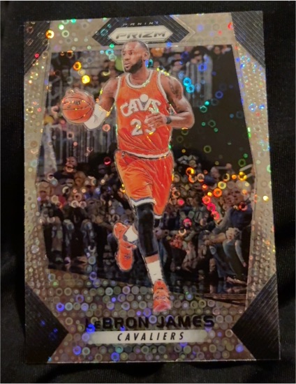 2017-18 Panini Prizm #191 LeBron James — front