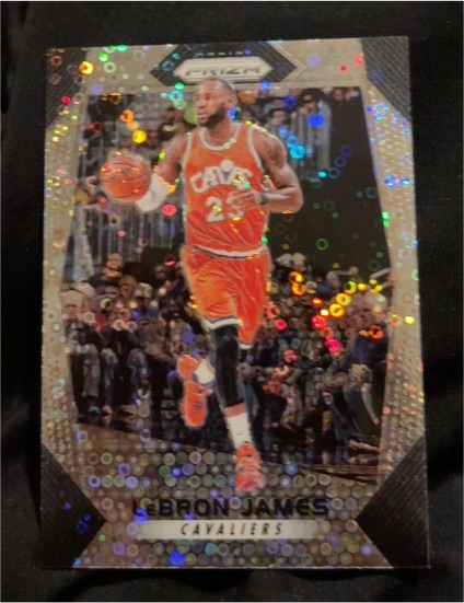 2017-18 Panini Prizm #191 LeBron James — front