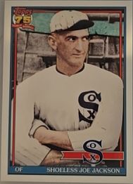 2026 Topps Series 1 #T91-27 Shoeless Joe Jackson — front