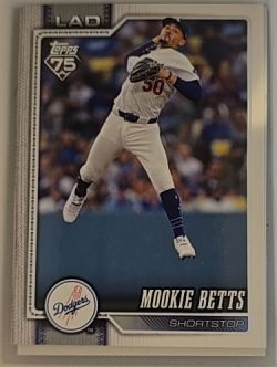 2026 Topps #41 Mookie Betts — front