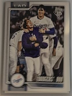 2026 Topps Series 1 #265 Dodgers Duo — front