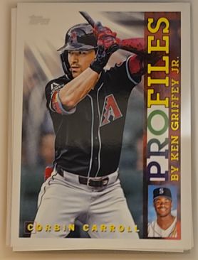 2026 Topps Profiles #TP-6 Corbin Carroll — front