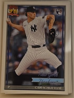 2026 Topps Series 1 #T91-86 Cam Schlittler — front