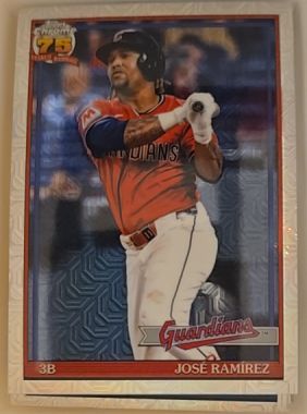 2026 Topps Series 1 #91C-84 José Ramírez — front