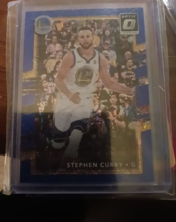 2020-21 Panini Donruss Optic #17 Stephen Curry — front