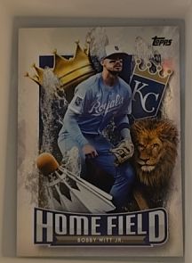 2026 Topps Series 1 #HA-7 Bobby Witt Jr. Home Field Advantage — front