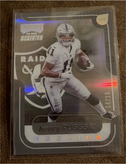 2020 Panini Chronicles Playoff Momentum #M-16 Henry Ruggs III — front