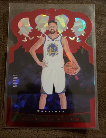 2020-21 Panini Crown Royale #74 Klay Thompson — front