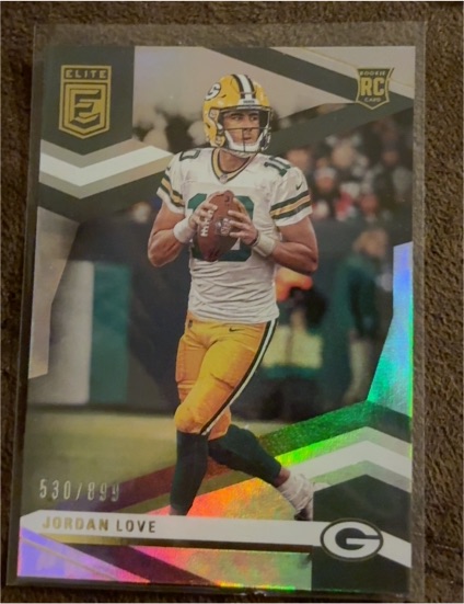 2020 Donruss Elite #530 Jordan Love — front
