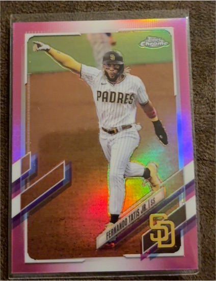 2021 Topps Chrome #1 Fernando Tatis Jr. — front
