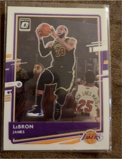 2020 Panini Donruss Optic #13 LeBron James — front