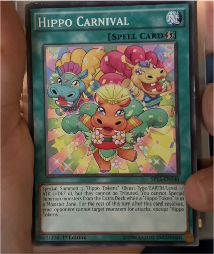 Yu-Gi-Oh! SP15-EN040 Hippo Carnival — front