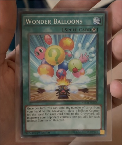 Yu-Gi-Oh! LEDU-EN049 Wonder Balloons — front