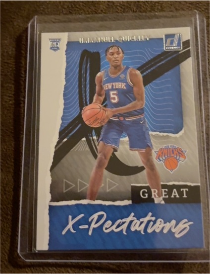 2020-21 Panini Donruss #25 Immanuel Quickley Great X-Pectations — front