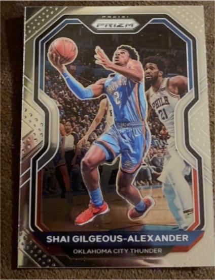 2020-21 Panini Prizm #118 Shai Gilgeous-Alexander — front