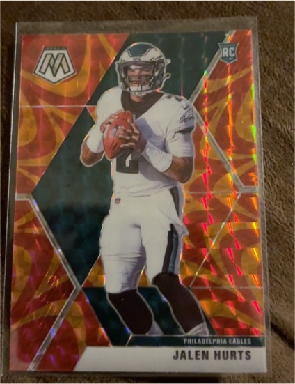2020 Panini Mosaic #160 Jalen Hurts — front