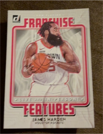 2020-21 Panini Donruss Franchise Features #11 James Harden — front