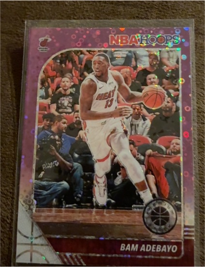 2019-20 Panini NBA Hoops Premium Stock #95 Bam Adebayo — front