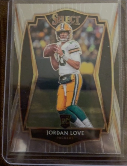 2020 Panini Select Premier Level #147 Jordan Love — front
