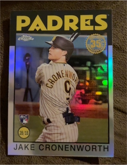 2021 Topps Chrome 1986 Topps #86BC-18 Jake Cronenworth — front
