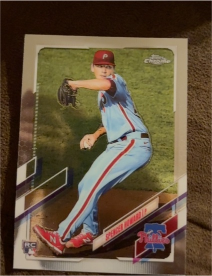 2021 Topps Chrome #114 Spencer Howard — front