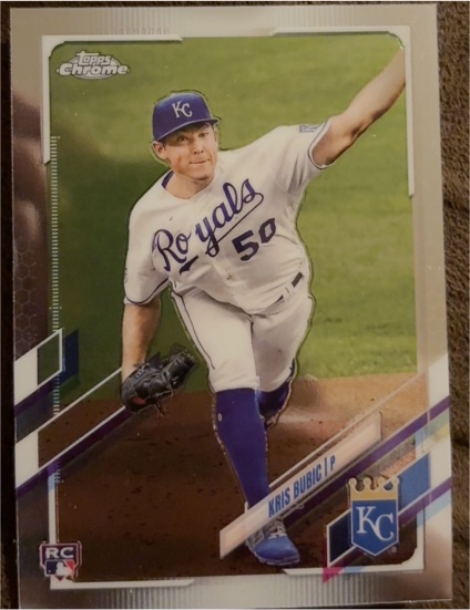 2021 Topps Chrome #20 Kris Bubic — front