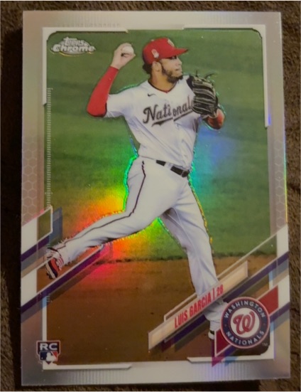 2021 Topps Chrome #189 Luis Garcia — front