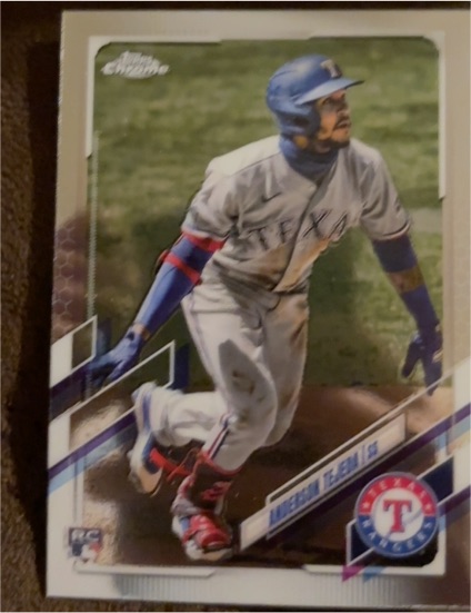 2021 Topps Chrome #184 Anderson Tejeda — front