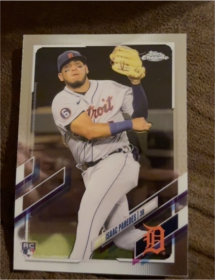 2021 Topps Chrome #66 Isaac Paredes — front