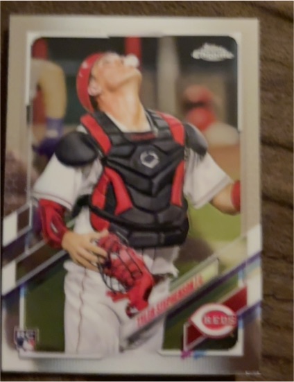 2021 Topps Chrome #111 Tyler Stephenson — front