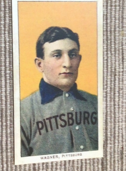 1910 T206 #35,000 Honus Wagner — front