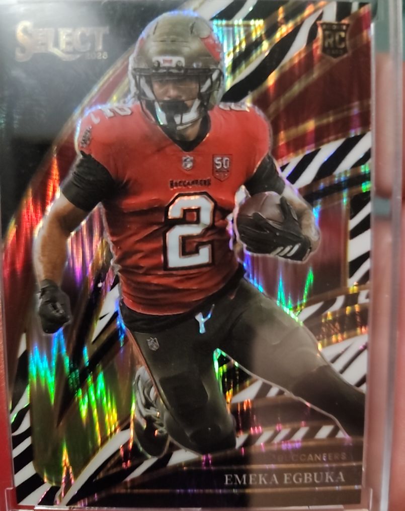 2025 Panini Select Club Level #237 Emeka Egbuka — front