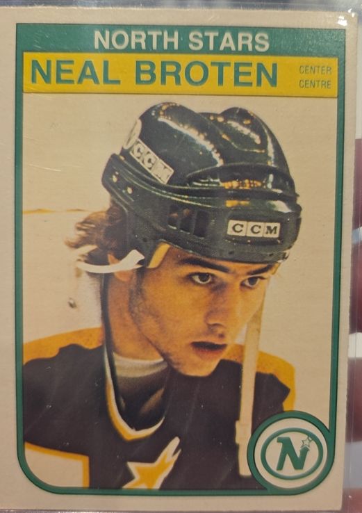 1982-83 O-Pee-Chee #164 Neal Broten — front