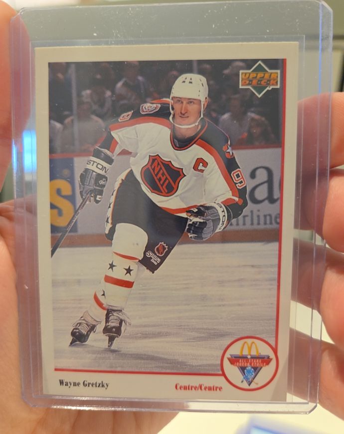 1991-92 Upper Deck McDonald's All-Stars #MC-17 Wayne Gretzky — front