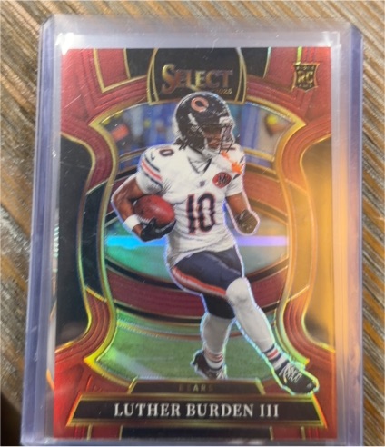 2025 Panini Select #72 Luther Burden III — front