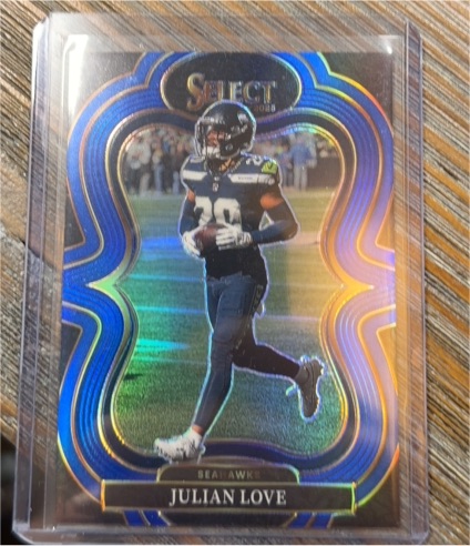 2025 Panini Select #315 Julian Love — front