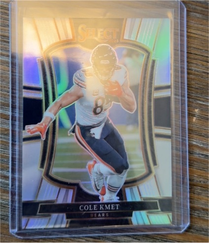 2025 Panini Select Silver #174 Cole Kmet — front