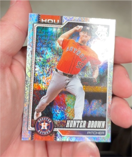 2026 Topps Series 1 #264 Hunter Brown — front