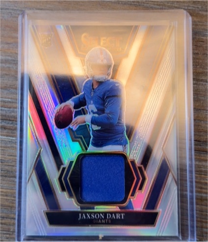 2025 Panini Select #RSW-JDT Jaxson Dart — front