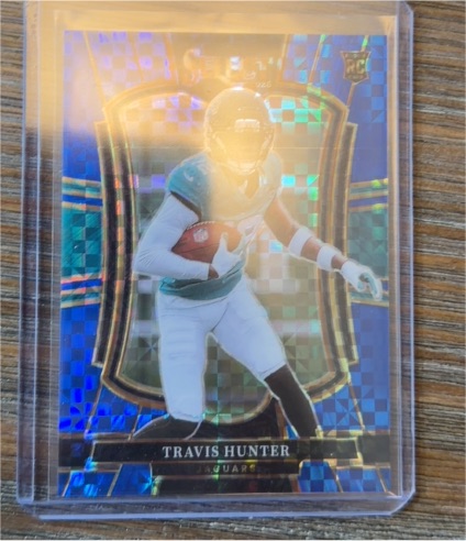 2025 Panini Select #128 Travis Hunter — front