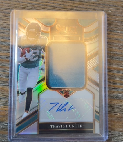 2025 Panini Select #RSMP-THR Travis Hunter — front