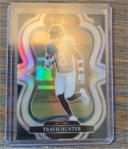 2025 Panini Select #28 Travis Hunter — front