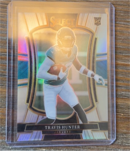2025 Panini Select #128 Travis Hunter — front