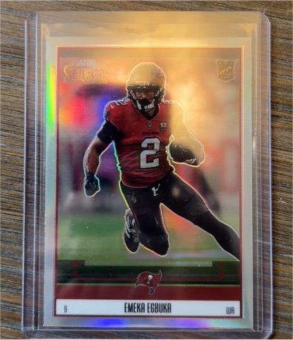 2025 Panini Select Throwback #21 Emeka Egbuka — front