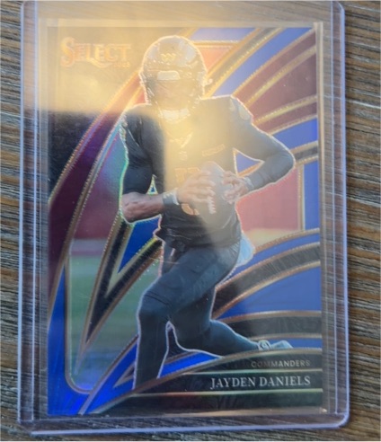 2025 Panini Select #289 Jayden Daniels — front