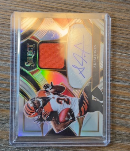 2025 Panini Select #/249 Adam Jones — front