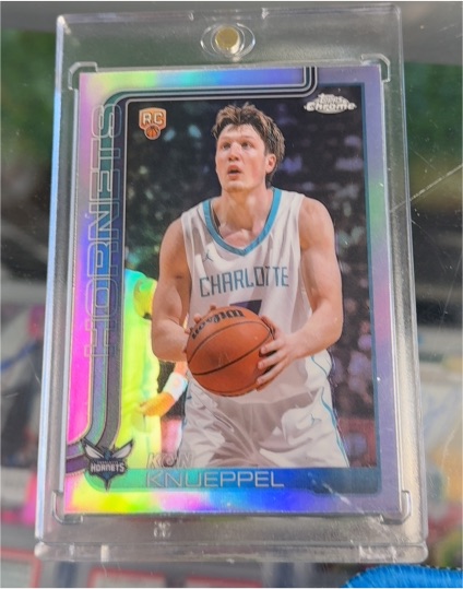 2025-26 Topps Chrome #254 Kon Knueppel — front