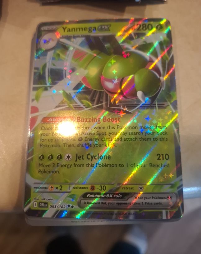 2022 Pokémon SV10 #003 Yanmega EX — front