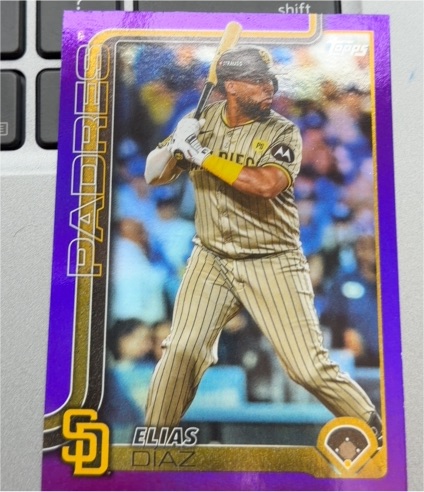 2025 Topps Series 2 #501 Elias Diaz — front